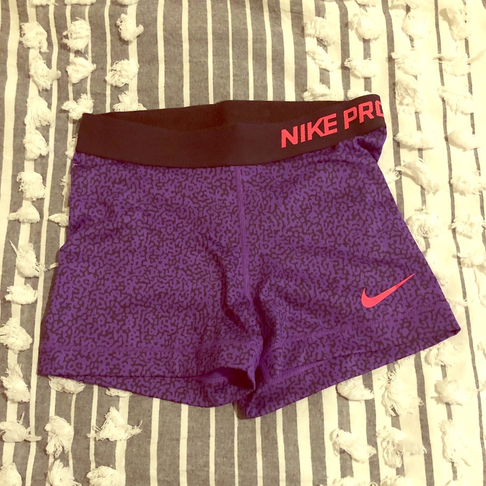 Nike pro purple